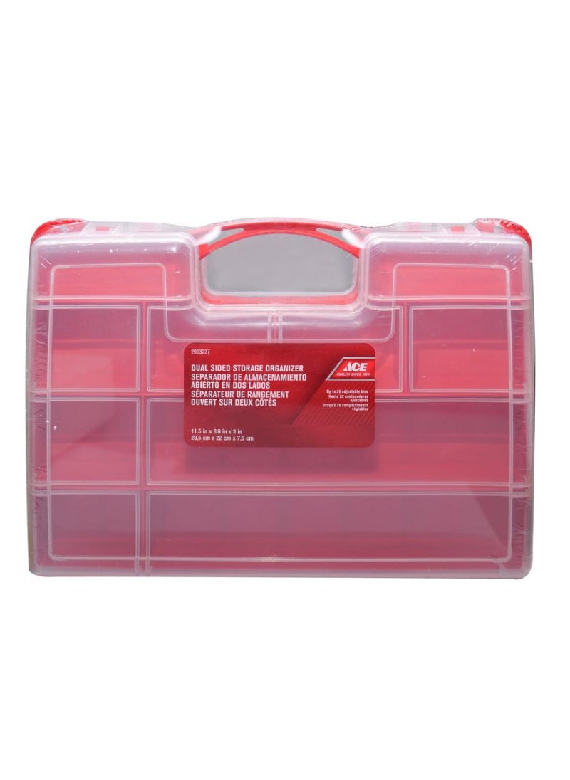 ACE Ace Plastic Double Sided Parts Organizer 