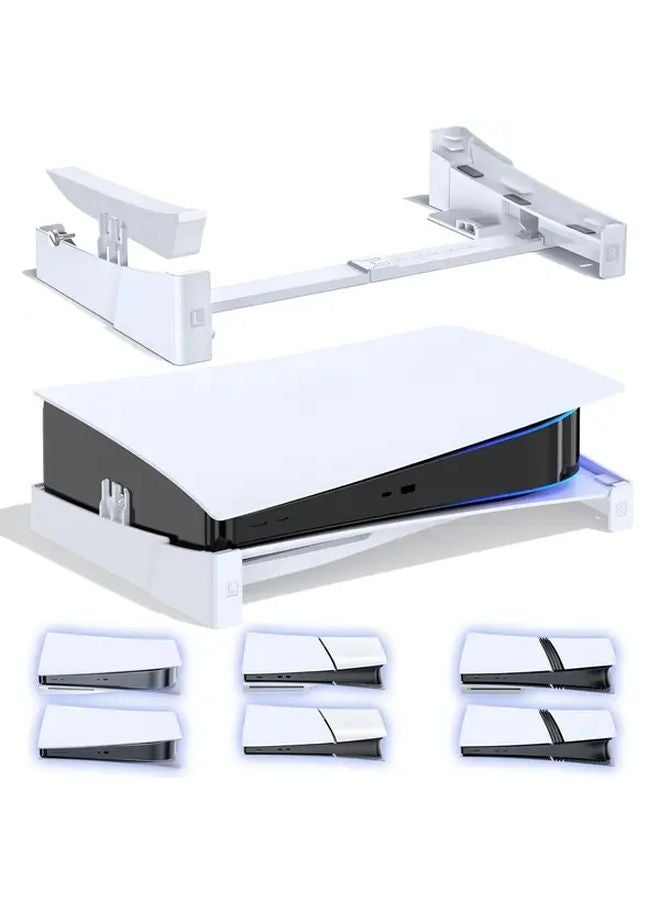 Universal Desktop Stand For PS5 PS5 Slim Horizontal Placement Stable Design - Image 1