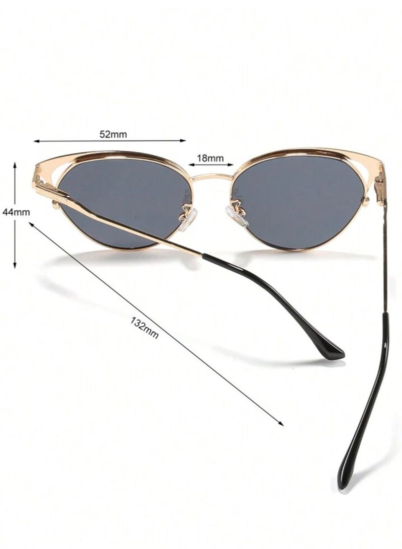 Jewelry 4You Elegant Cat Eye Sunglasses For Women - Image 4