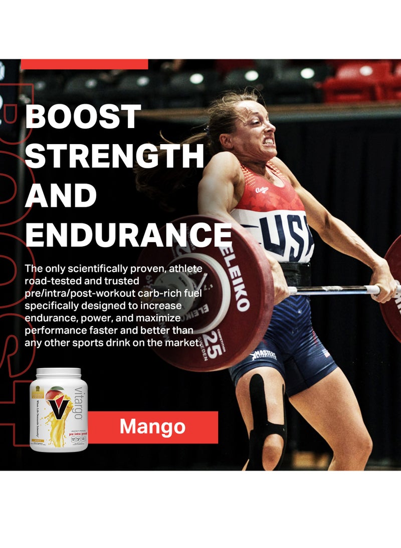 Vitargo 50 Servings-Mango  4lbs 4.3oz (1936 g) - Image 3