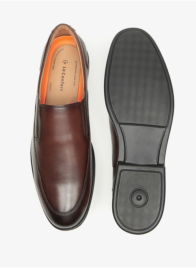 Le Confort Men's Solid Slip-On Loafers  - Image 4
