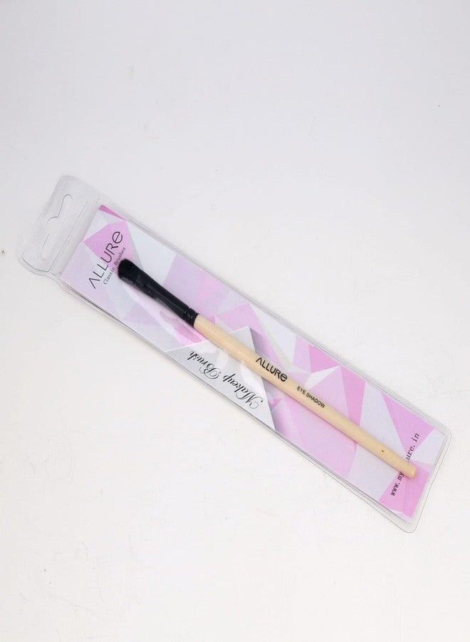 ALLURE Classic Eye Shadow Makeup Brush, Wooden Bamboo Handle, Super Soft Dense Bristles for Contouring and Blending, Professional Makeup Tool - Image 2