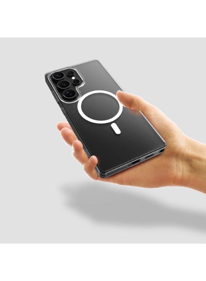 حافظة جالكسي اس 25 الترا - جراب مغناطيسي ماج سيف حماية من الدرجة العسكرية مقاومة للصدمات, غطاء مضاد للخدش - Image 2