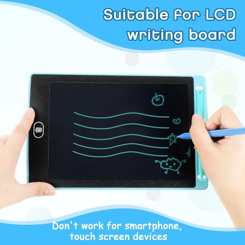 Chinco 6 Pcs LCD Writing Tablet Pen Replacement for Kids Drawing Tablet Doodle Board Kids Stylus Pen for Drawing Pad,3 Colors - Image 4