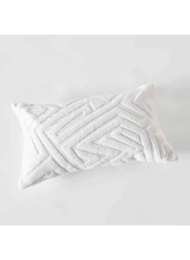 Home Box White Haven Aari Filled Cushion 30 x 50 cm