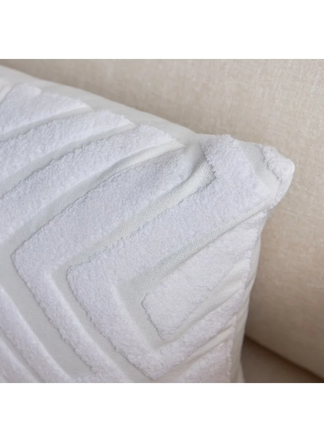 Home Box White Haven Aari Filled Cushion 30 x 50 cm