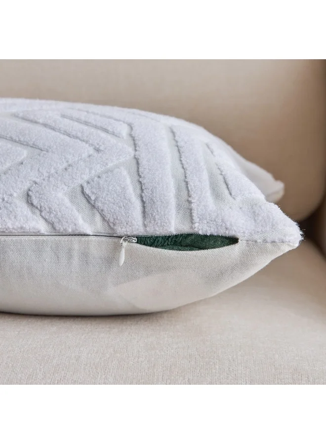 Home Box White Haven Aari Filled Cushion 30 x 50 cm