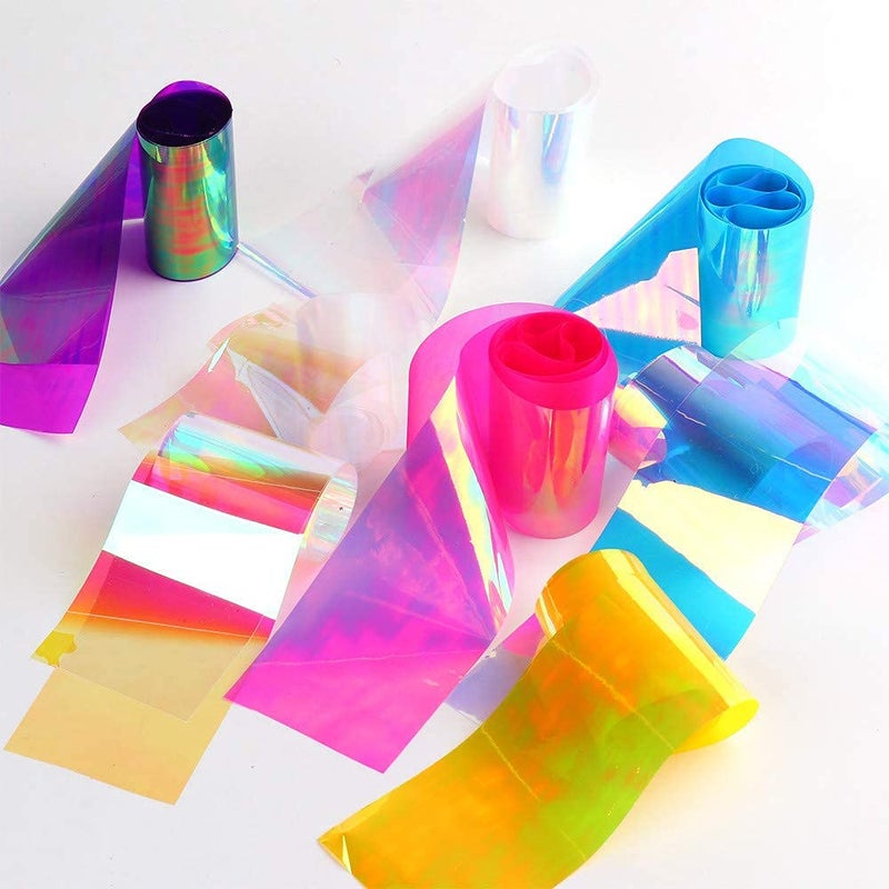 Dornail Aurora Nail Foil Stickers Broken Glass Paper Nail Decals Nail Wraps for Nail Art Decorations Supplies - Image 2