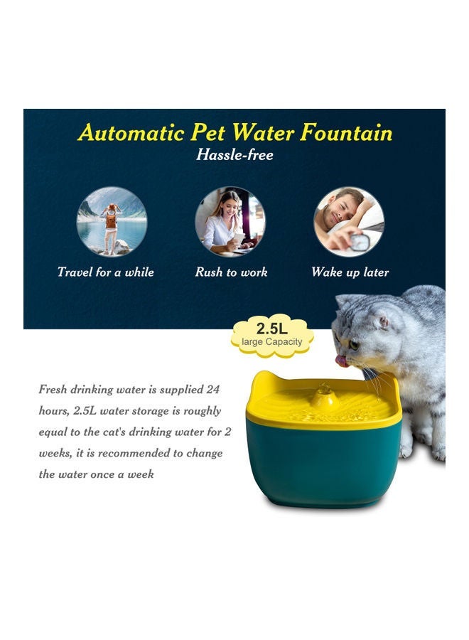 نيبمينينت Automatic Water Dispenser Blue 22x16x17cm - Image 4