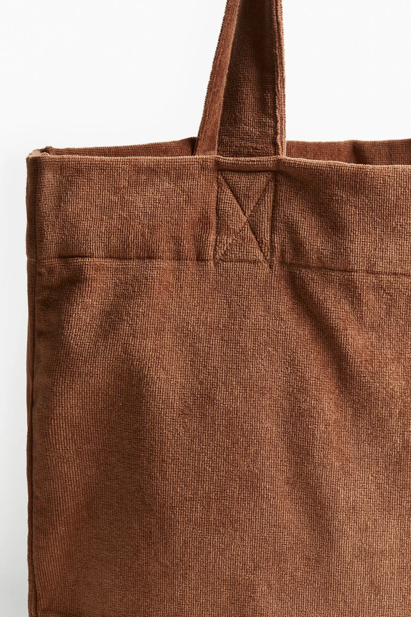 H&M Cotton terry beach bag