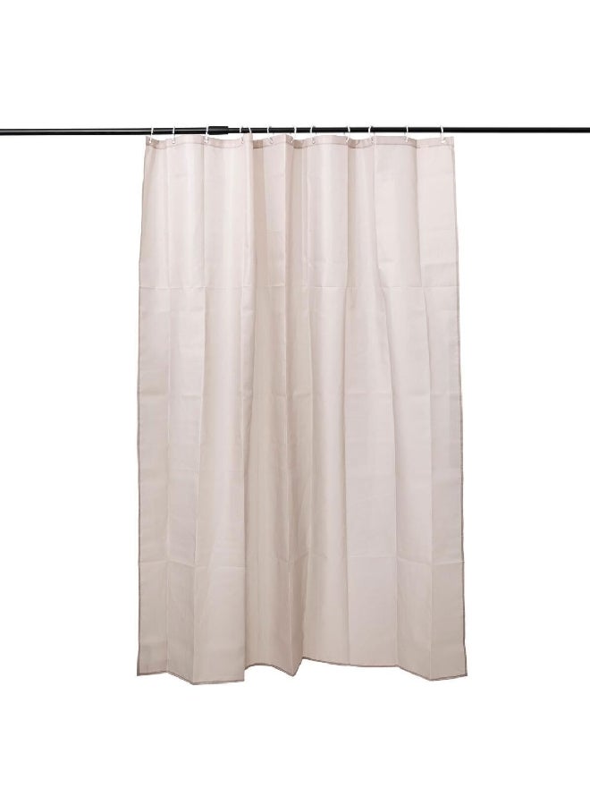 Five Simply Smart Colorama Natural Shower Curtain Beige 180 x 200 cm 138006O - Image 1