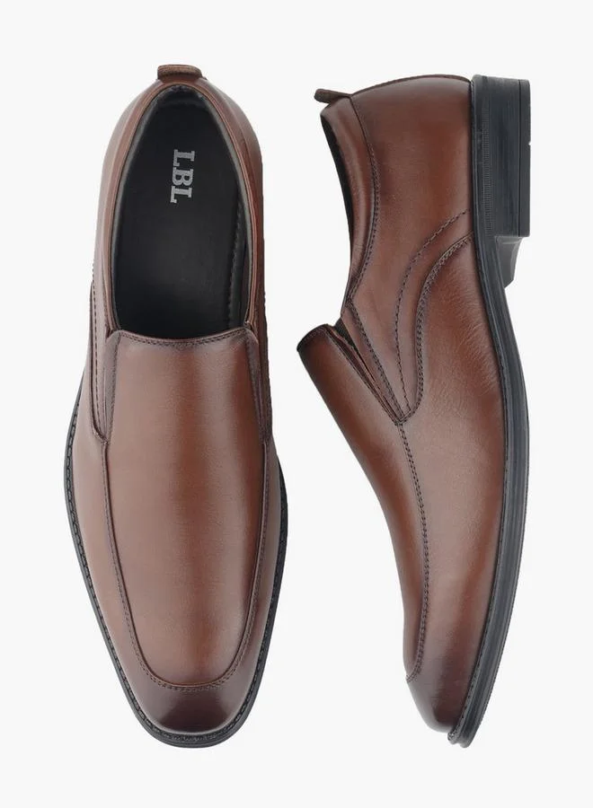 ال بي ال من شو اكسبرس Men Slip-On Leather Loafers