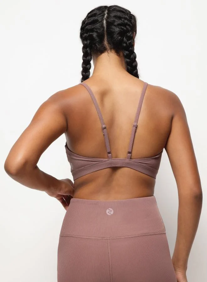 ZAECY  Yoga Bralette – Espresso Brown for Women | Best Price UAE