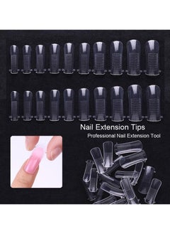 brunson Dual Nail Forms for Poly Extension Gel Pre-shaped False Tips with Scale 120pcs Manicure Tool for Nail Extensions Mold Nail Tips Acrylic Nails False Nails Manicure Tool  - Image 5