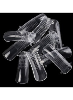 brunson Dual Nail Forms for Poly Extension Gel Pre-shaped False Tips with Scale 120pcs Manicure Tool for Nail Extensions Mold Nail Tips Acrylic Nails False Nails Manicure Tool  - Image 2