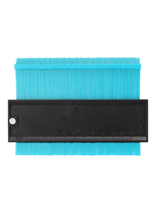 مقياس للمحيط الشكلي متعدد الوظائف بتصميم غير منتظم مقاس 5 بوصات أزرق/أسود - Image 1