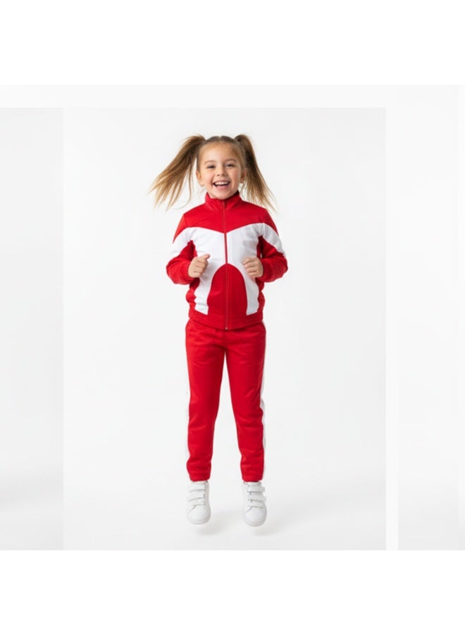 سيزار ترنج بناتي رياضي خامة سبورت مزود بسوستة من الأمام - Image 2