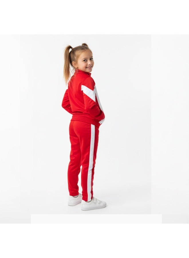 سيزار ترنج بناتي رياضي خامة سبورت مزود بسوستة من الأمام - Image 3