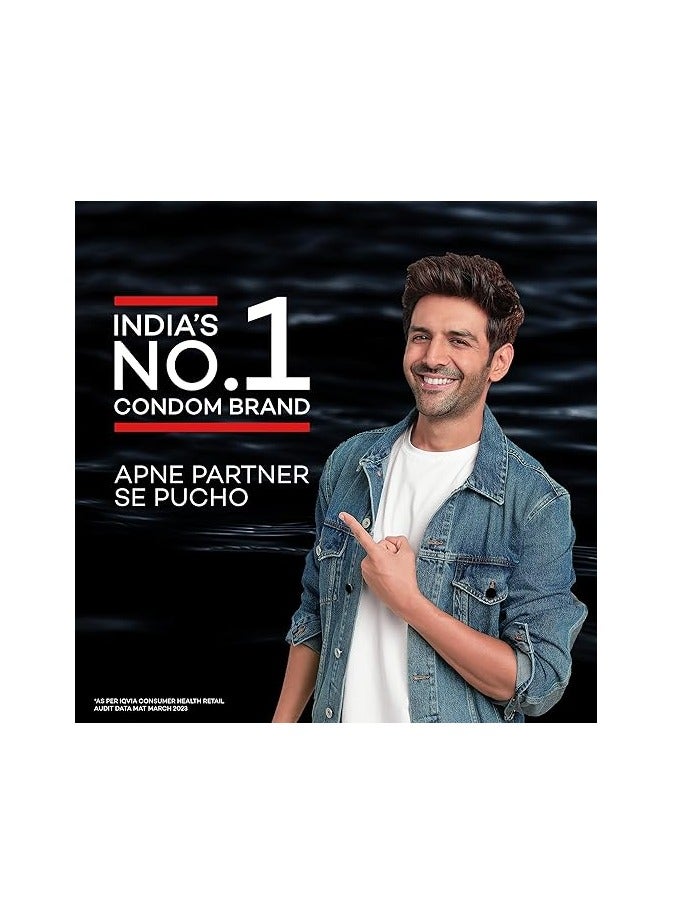 Manforce Sunny Edition Condoms | 10 pcs | Ribbed, Dotted & Anatomically Shaped Condoms | Indiaâ€™s No. 1 Condom Brand - Image 2