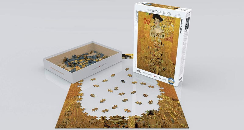 eurographics EuroGraphics Portrait of Adele Bloch Bauer by Gustav Klimt 1000 Piece Puzzle 60009947  - Image 3