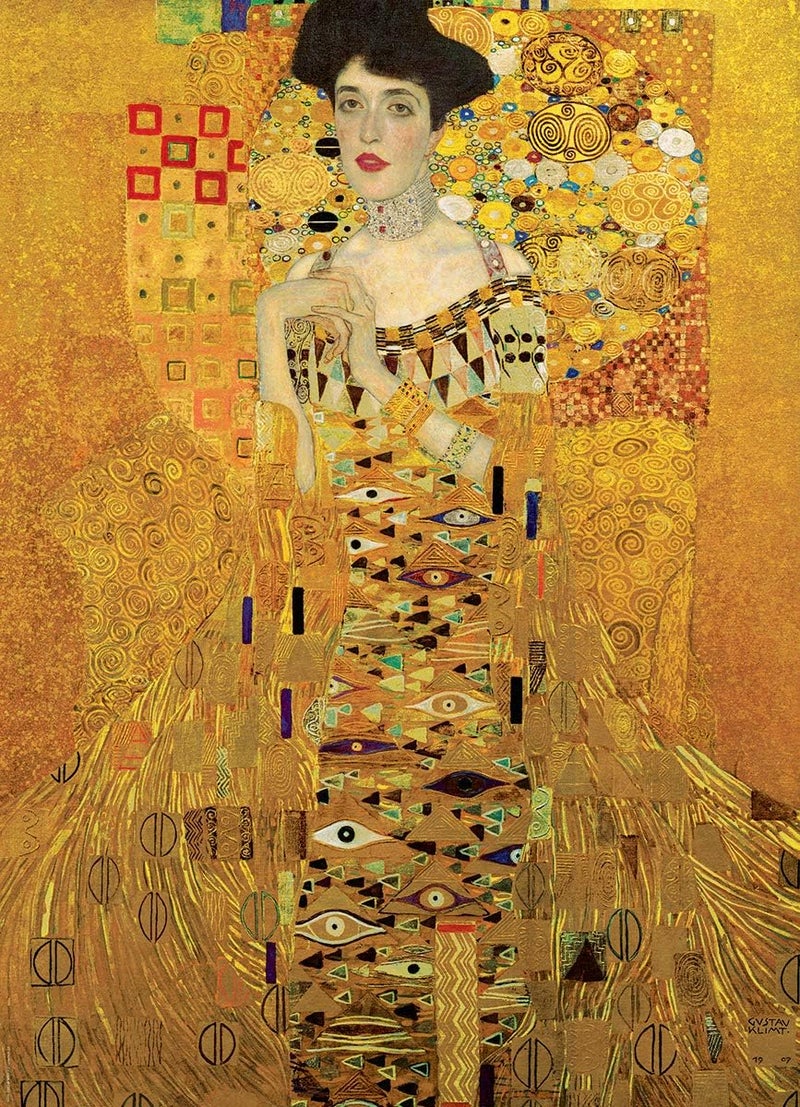 eurographics EuroGraphics Portrait of Adele Bloch Bauer by Gustav Klimt 1000 Piece Puzzle 60009947  - Image 2