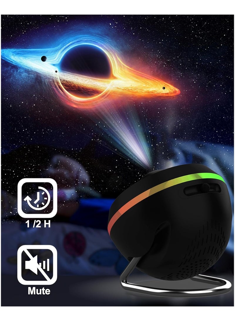 Shopit Meteor and Galaxy Projector, 13 in 1 Planetarium Star Projector Realistic Starry Sky Night Light, Large Projection Area, for Kids Adults Bedroom Ceiling Home Theater Living Room Decor 5th Generation  - Image 5