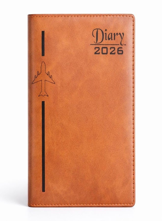 FLYSPACE 2026 New Year Diary | A5 Size | 80 GSM Paper | PU Leather Hardbound | Premium Planner & Journal | Stylish & Durable Notebook for Office & Personal Use - Image 2