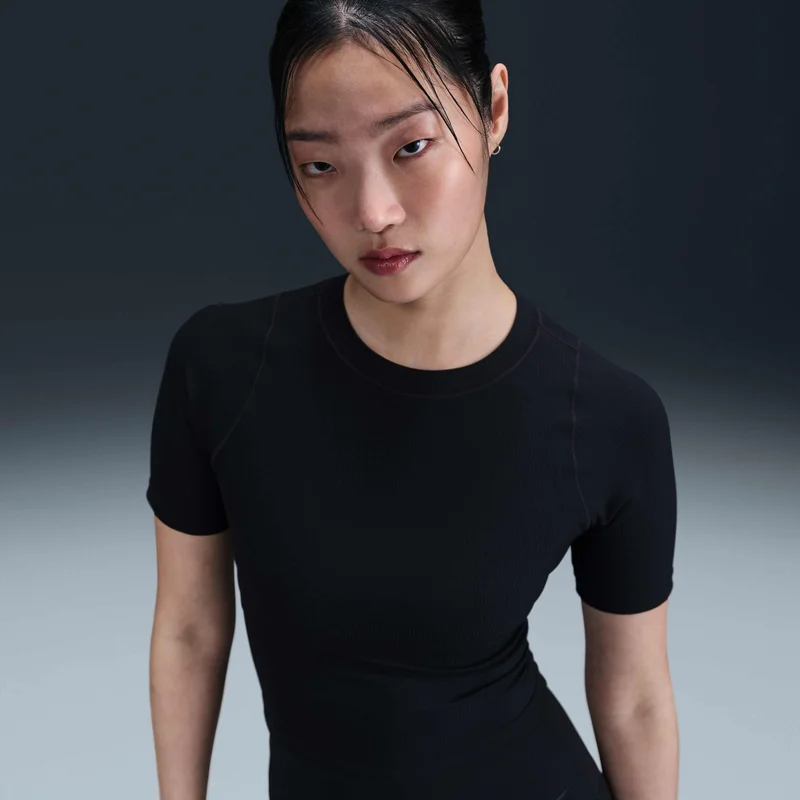 Nike Women's Zenvy Rib Dri-FIT Top