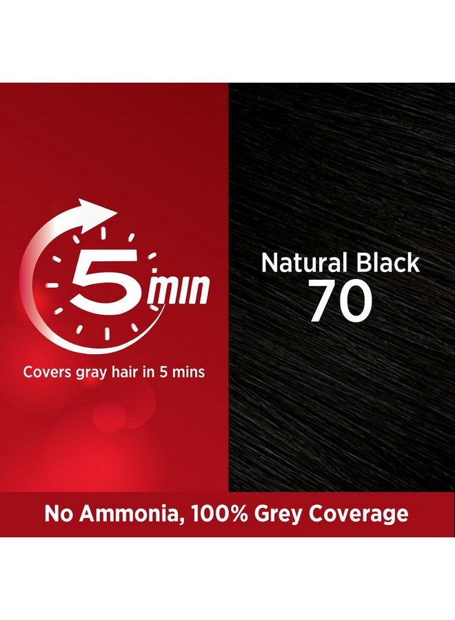 Revlon Top Speed Hair Color for Women, Natural Black 70 (Pack of 1) - Image 5