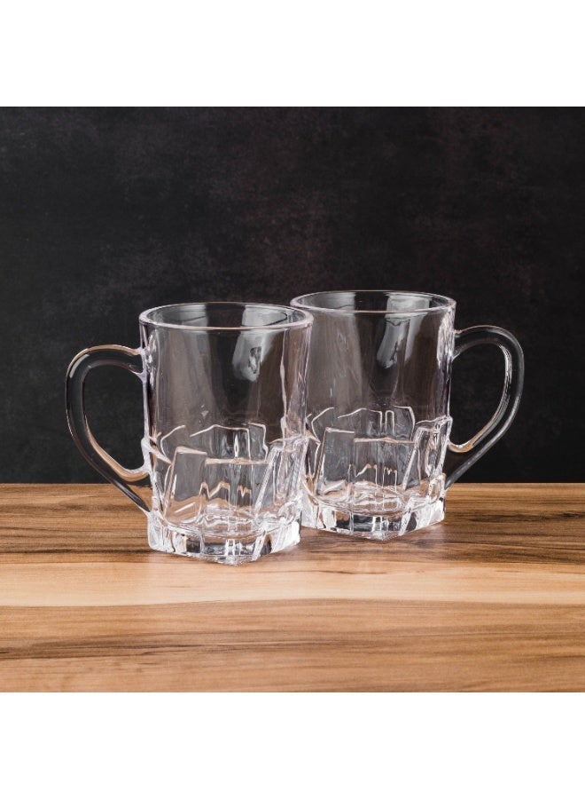Blink Max BLINKMAX Glass Mug Set – 6 Pieces (9 cm – 130 ml) Elegant Classic Design ☕✨ - Image 1