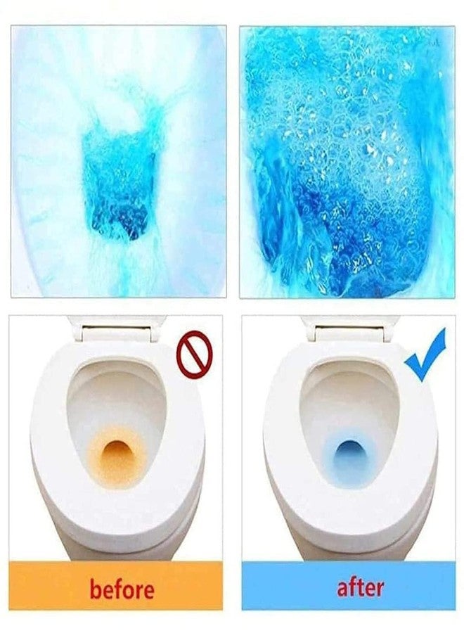 JD PRO Automatic flushmatic Disinfect Toilet Cleaning Tablet, Toilet Bowl Cleaner Tablet, Toilet Deodorizer Bathroom Cleaner Tablet (Pack of 10 Pcs, Color: Blue) - Image 3