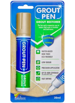 Rainbow Chalk Markers Ltd Grout Pen Large Beige Ideal To Restore The Lof Tile Grout Lines