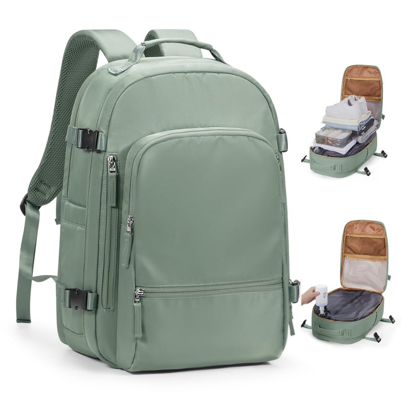 coofay Vacuum Backpack Travel with Pump Vacpack Backpack with Vacuum System Travel Compression Backpacks for Women Mochila De Viaje Carry on Luggage - Image 1