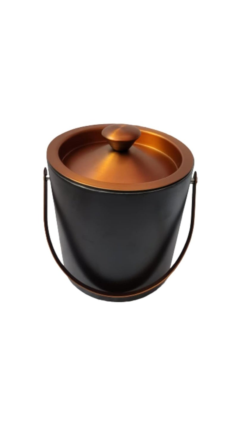 Proniks Stainless Steel Insulated Ice Bucket with Opener and Ice Tong and peg Measure and with Ice Scope Keeps Ice Cold for 6 h Great bar Tools for Home bar Accessories Mini bar Medium - Image 2