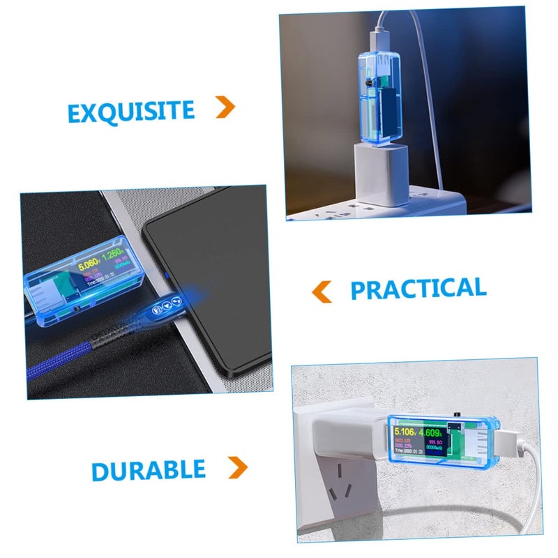 Jojofuny 4 Pcs USB Voltage Tester Compact Power Meter High Definition Display For Charging Devices - Image 4