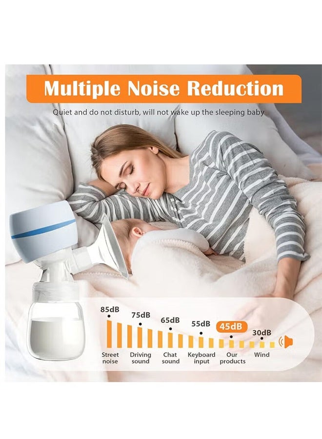 أجريون شافطة ثدي كهربائية، 3 أوضاع، 9 مستويات، مضخة ثدي محمولة ذات شفط قوي، هادئة، غير مؤلمة - Image 3