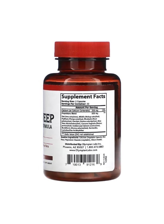 Olympian Labs Colon Sweep Total Cleansing Formula 60 Veggie Capsules  - Image 2