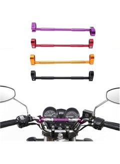 Generic Aluminum Adjustable Motorcycle Modified Strengthen Balance Handlebar Crossbar Motocross Handle Bar Balance for Dirt Bike Handle Grip (black)  - Image 2