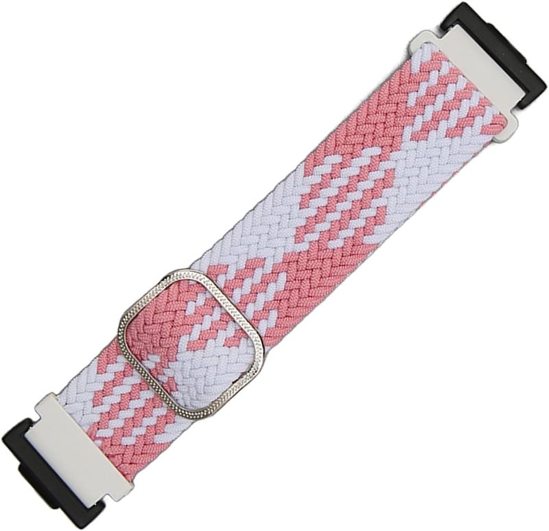 كلاراكو ساعة كلاركو بسوار مضفر مع مشبك قابل للتعديل وسوار مضفر قابل للتنفس ومقاوم للعرق ومقاوم للماء من النايلون الملون للرياضة للنساء - Image 5