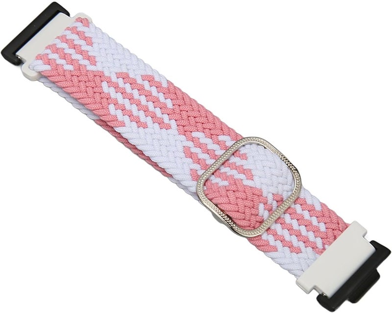 كلاراكو ساعة كلاركو بسوار مضفر مع مشبك قابل للتعديل وسوار مضفر قابل للتنفس ومقاوم للعرق ومقاوم للماء من النايلون الملون للرياضة للنساء - Image 1