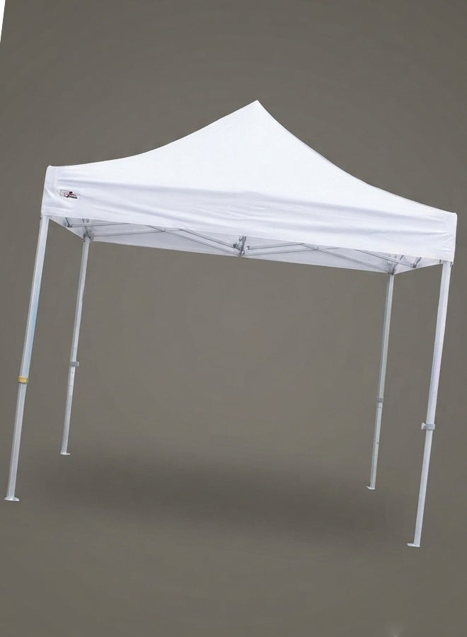 Heavy-Duty Pop-Up Canopy Tent - 3x3m Outdoor Gazebo with Waterproof Parachute Fabric, Steel Frame, White - Image 4