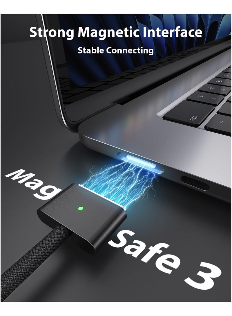 Anmi USB-C to Mag Safe 3 Cable 6.6ft/2M (Black) - Image 5