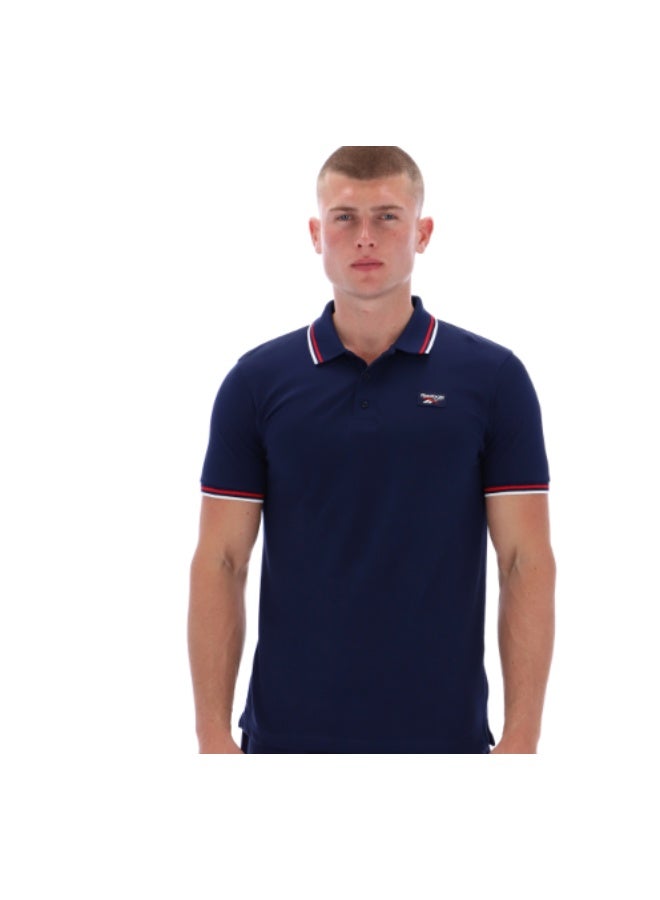 Reebok Drake Tipping Clr & Cuffs Ss Polo - Image 1