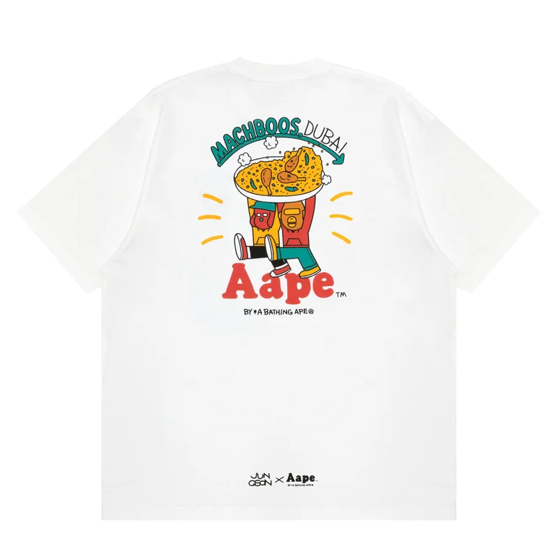 ايه ايه بي إي AAPEUNVS graffiti print tee