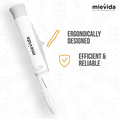 MIEVIDA Adjustable Lancing Device with Painless Prick Technology PPT and 6 Depth Penetration - Image 2