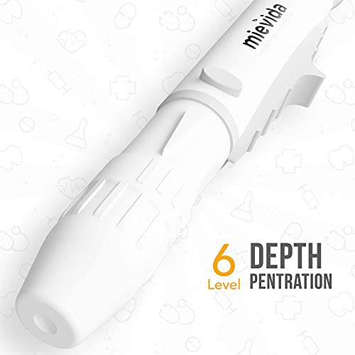 MIEVIDA Adjustable Lancing Device with Painless Prick Technology PPT and 6 Depth Penetration - Image 4
