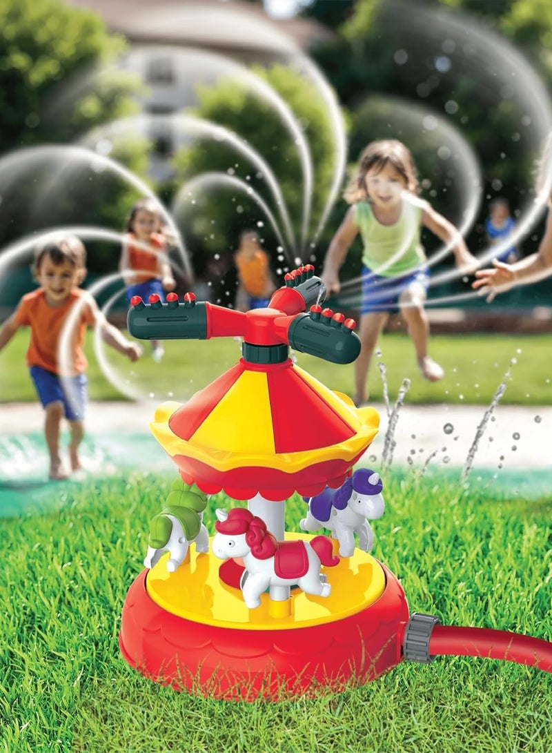 New Boy Carousel Splash Fountain - Image 3
