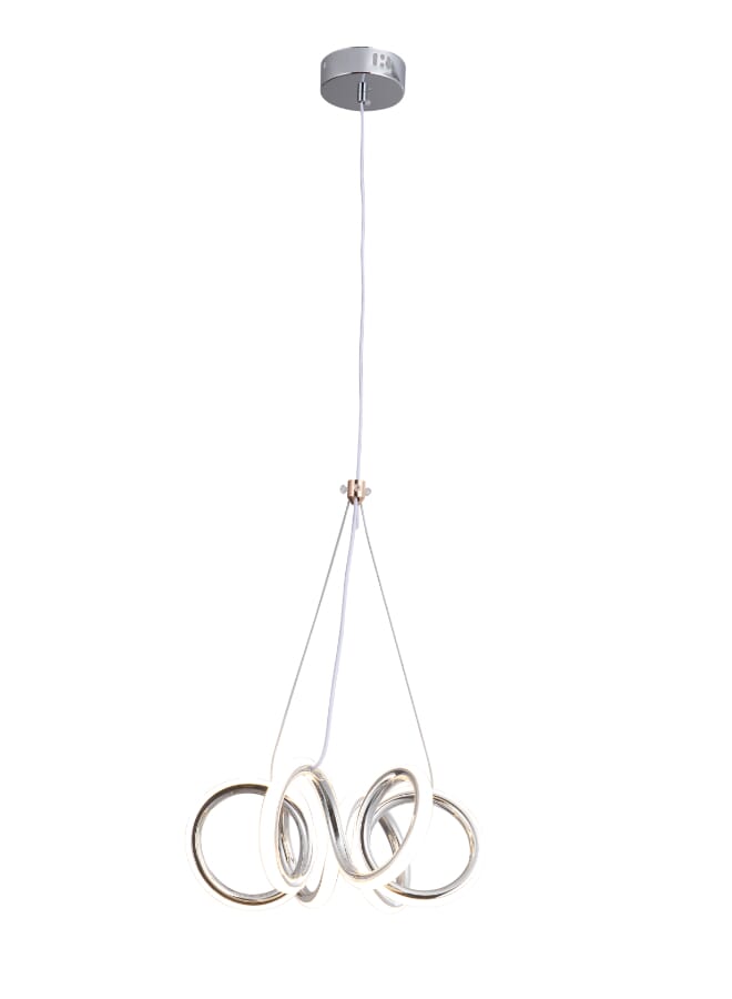 بيست باور مصباح سقف معلق LED حديث 6891-1 – بثلاثة أوضاع إضاءة، 28 واط، طول قابل للتعديل حتى 80 سم – مصباح أنيق لغرف المعيشة والطعام والنوم - Image 2