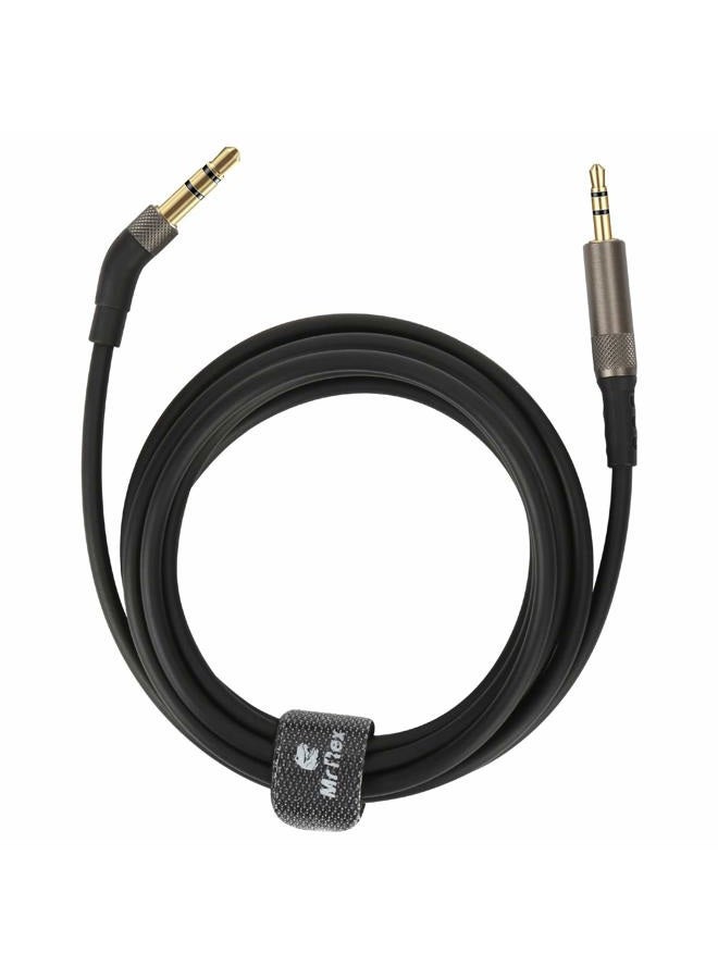 Mr Rex 6.5 Feet 3.5mm to 2.5mm Male Headphone Replacement Cable, Upgrade Audio Aux Cord Wire Compatible for Bose 700 QC45 QC35II QC35 QC25 Headsets/JBL and iPhone Galaxy Xiaomi Redmi Smartphones - Image 1