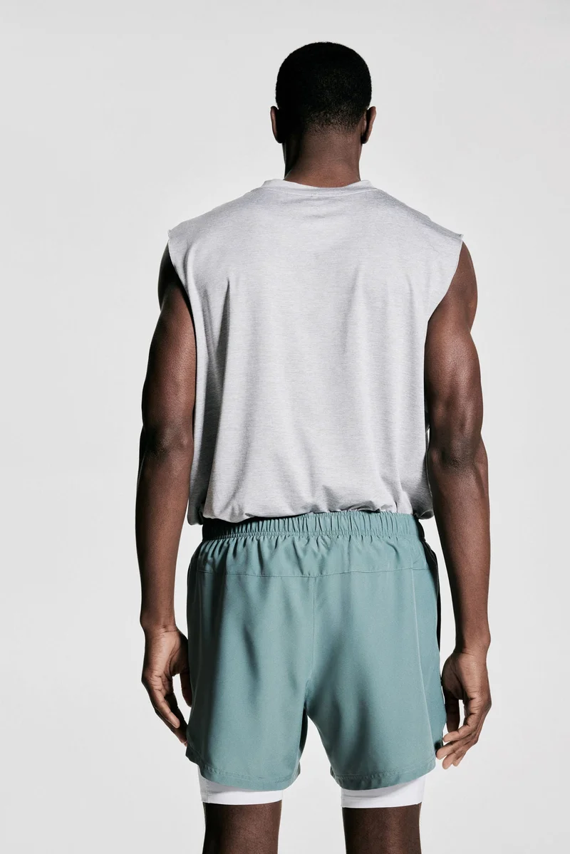 H&M Double-layered sports shorts in DryMove™